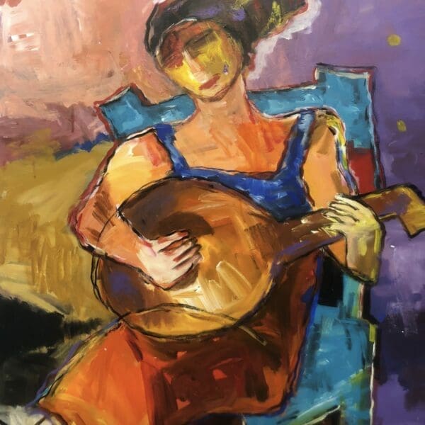 Girl and Oud
