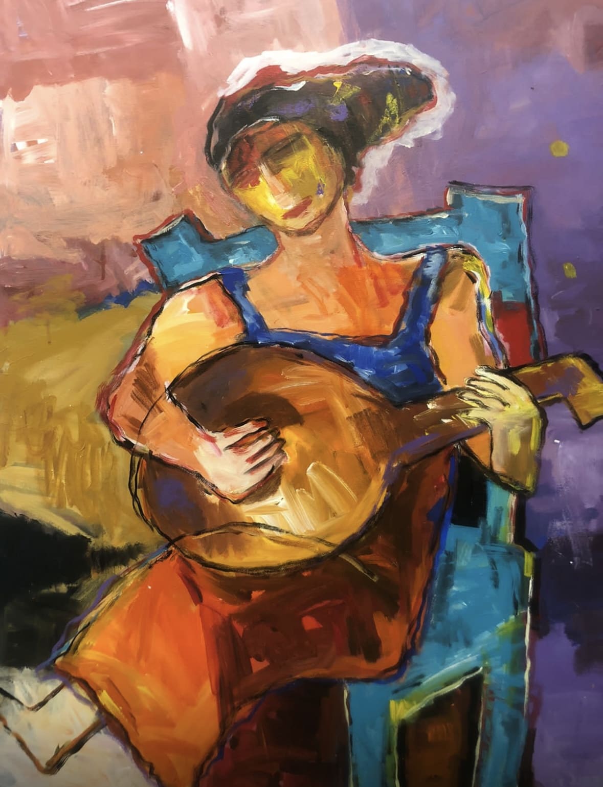 Girl and Oud
