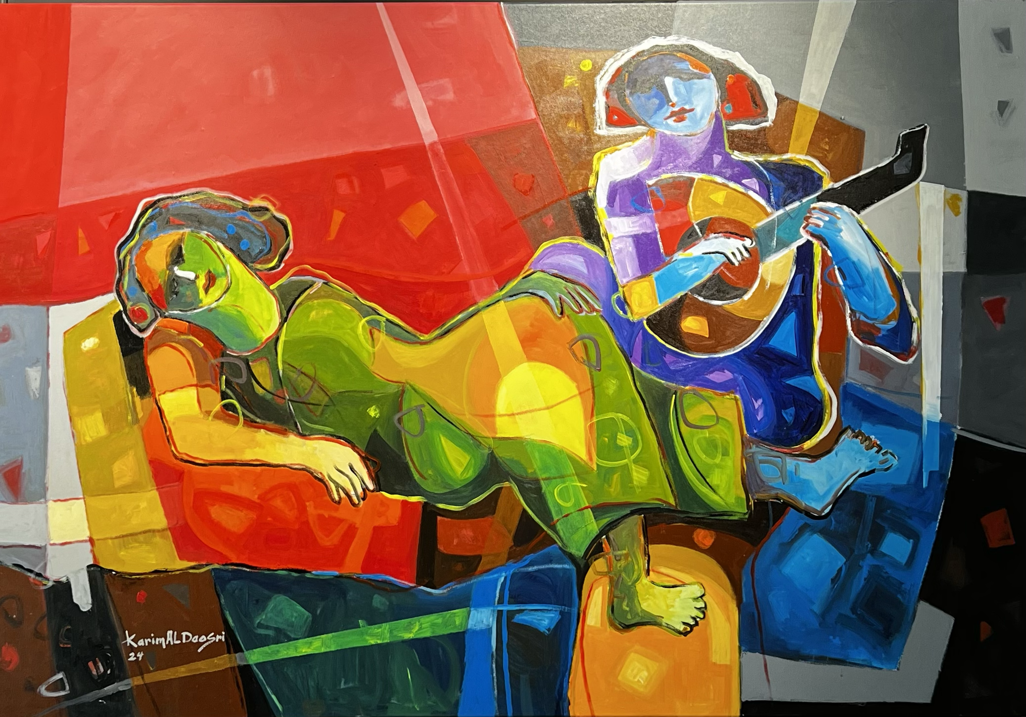 LAYING WOMAN